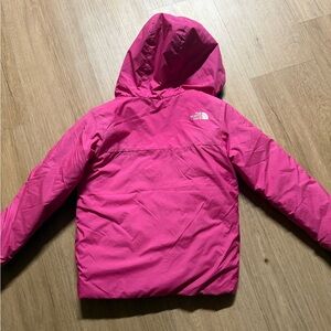 The North Face Fuchsia Hooded Jacket